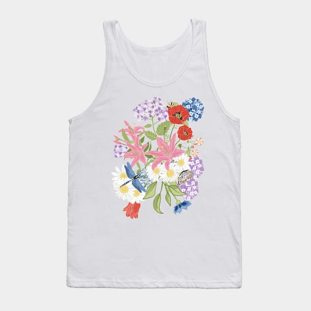 Flower Bouquet Tank Top by Milibella